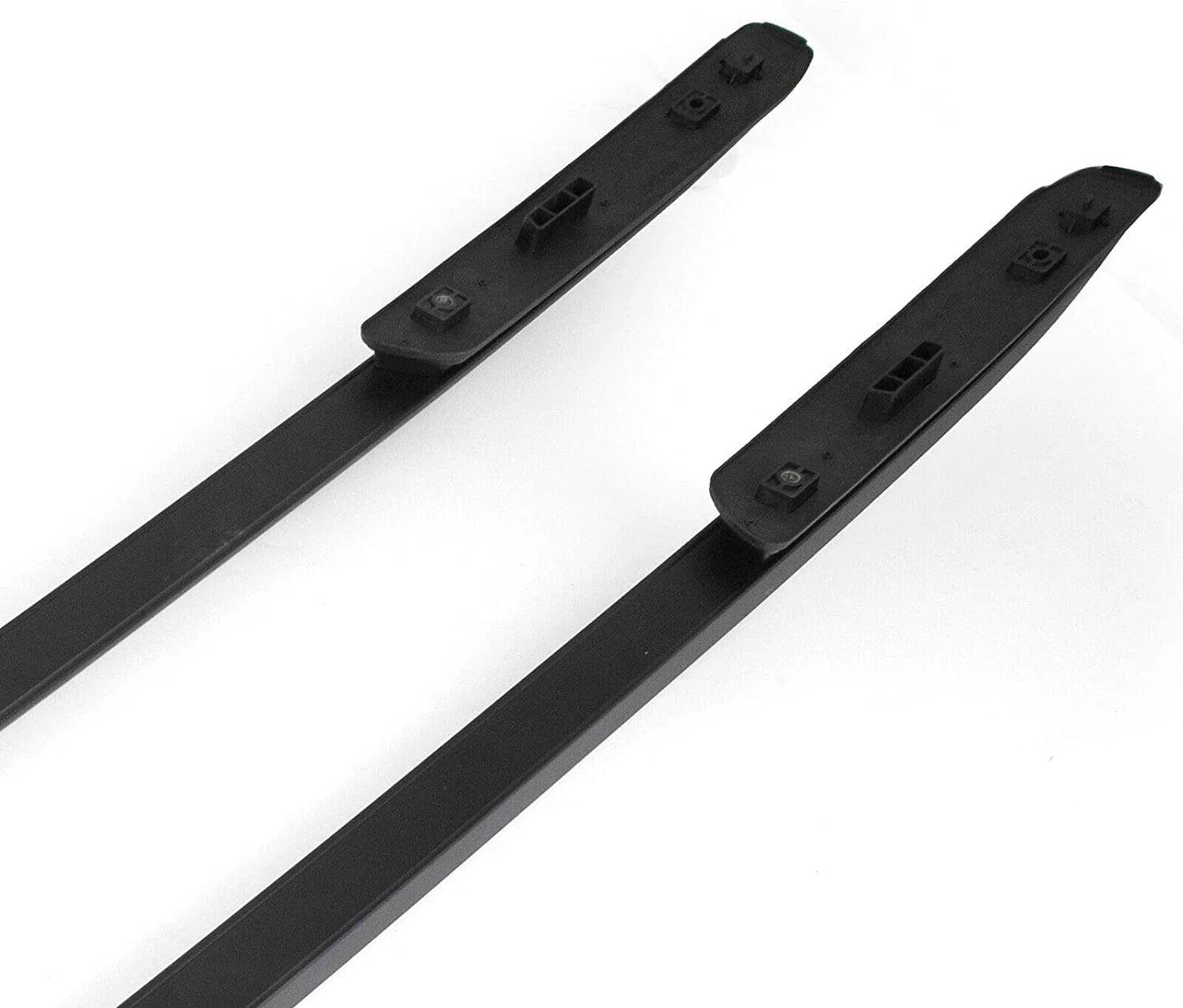 Roof Rack Side Rail Roof Rails Black Luggage Carries T9441