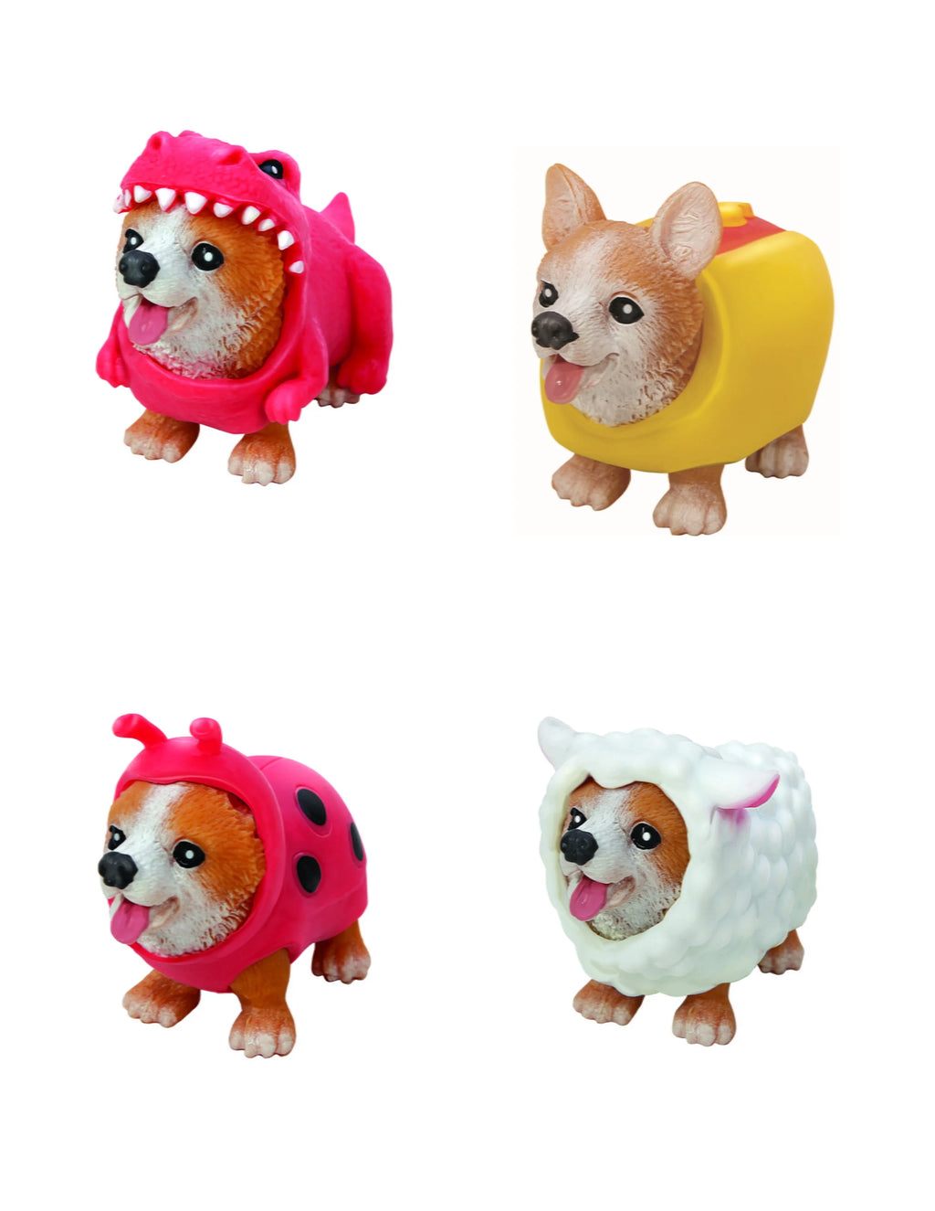 Multicolor Party Puppies Novelty Gag Toys E48258