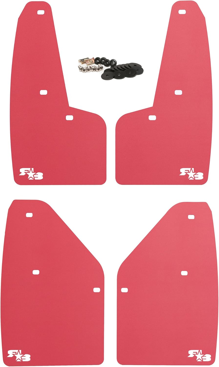 Set of 4 Mud Flaps with Hardware J55192