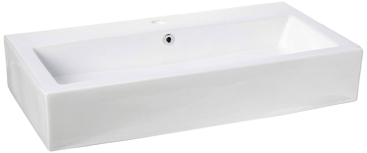 White Vessel Sink L1895