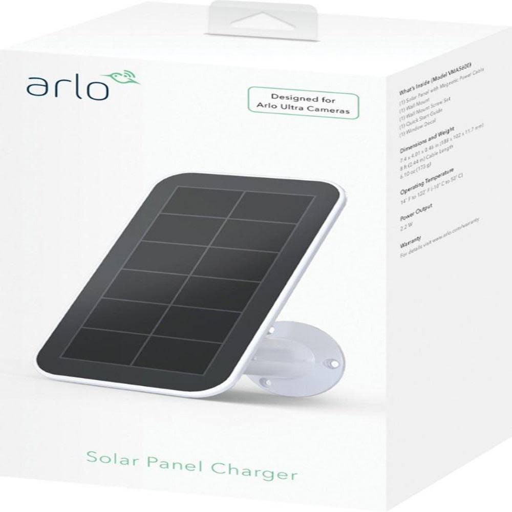 White/Black Solar Panel Charger P16540