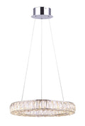 Chrome LED Cable Chandelier U25306
