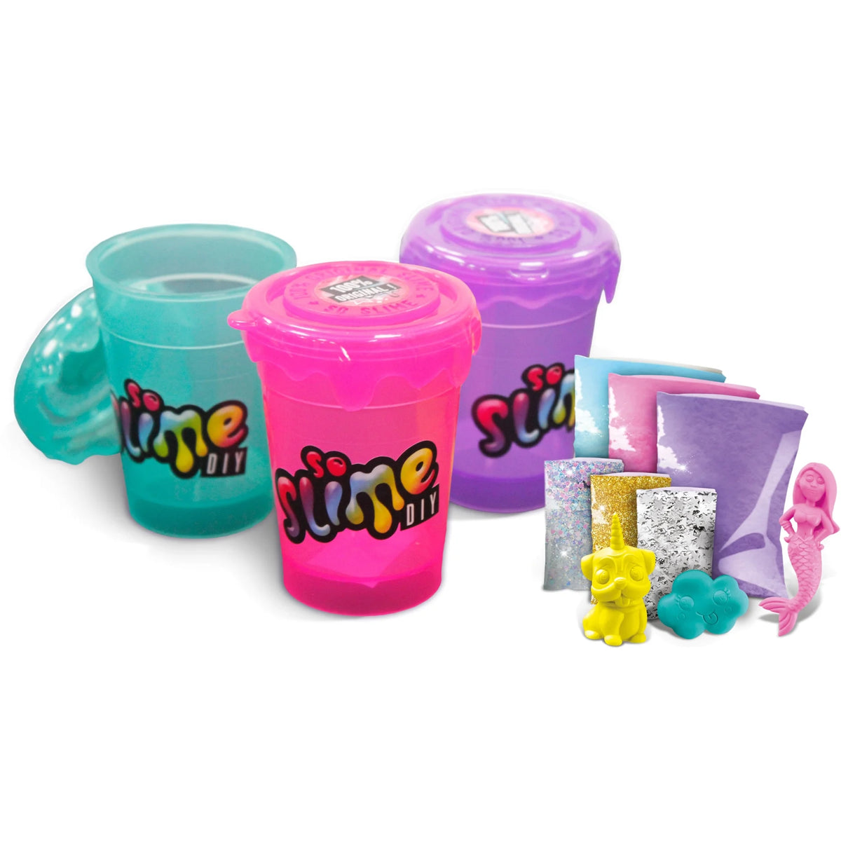 Rainbow Cosmic Slime Shakers 3 Pack A69595