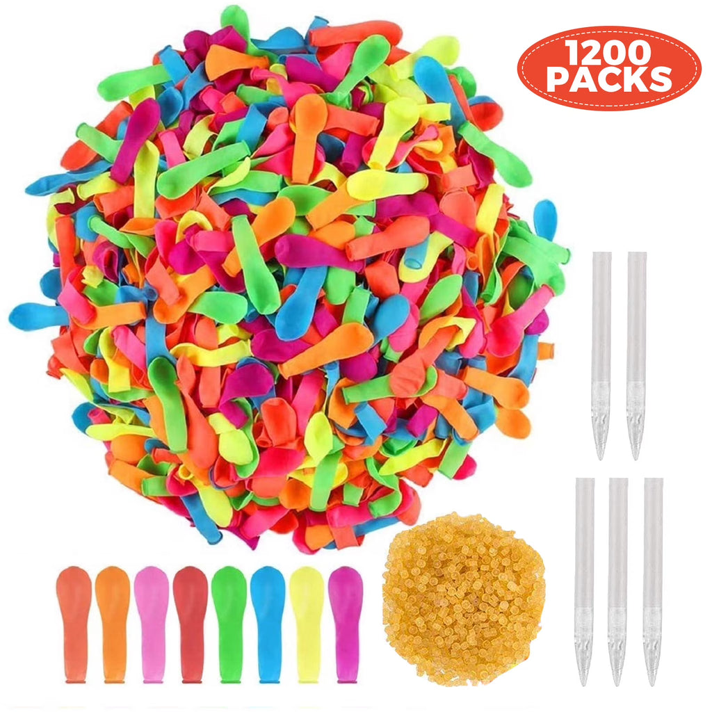 1200Pcs Multicolor Self Sealing Water Balloons X459222
