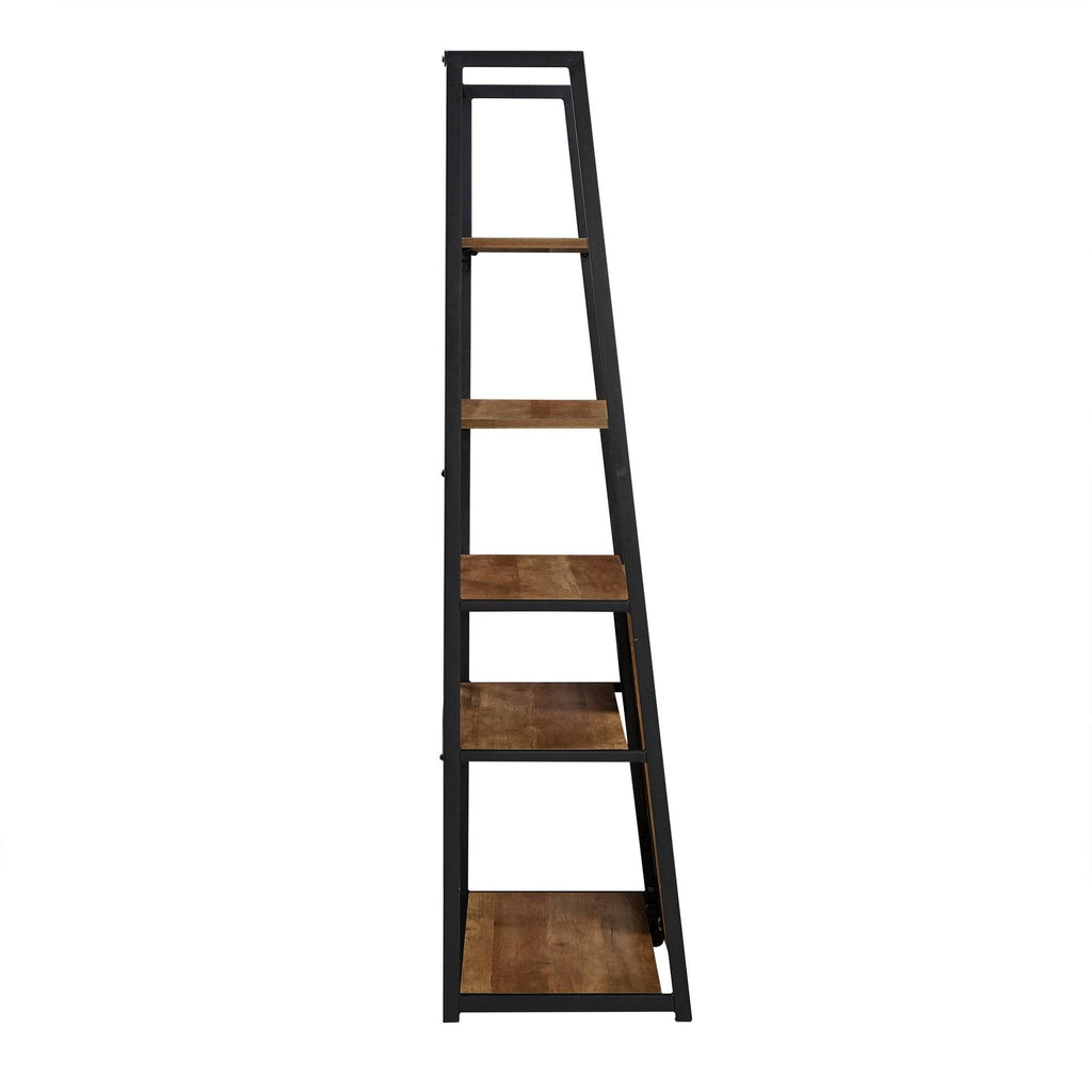 Folding Desk with Bookcase F8978
