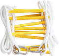 16 ft Flame Resistant Fire Escape Rope Ladder with Hooks I624668