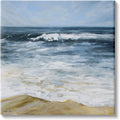 Blue Nautical Seascape Canvas Wall Art Y503962