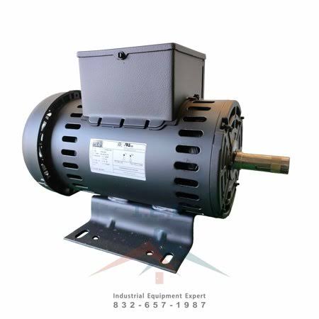 5 HP Electric Motor Air Compressor Duty 3465 RPM Single Phase X806