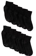 Women's Cushion Comfort Ankle Socks, 10-Pair Value Pack B9441