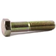 7/16-20 x 4 Grade 8 Hex Cap Screw Yellow Zinc Plated (200) E647