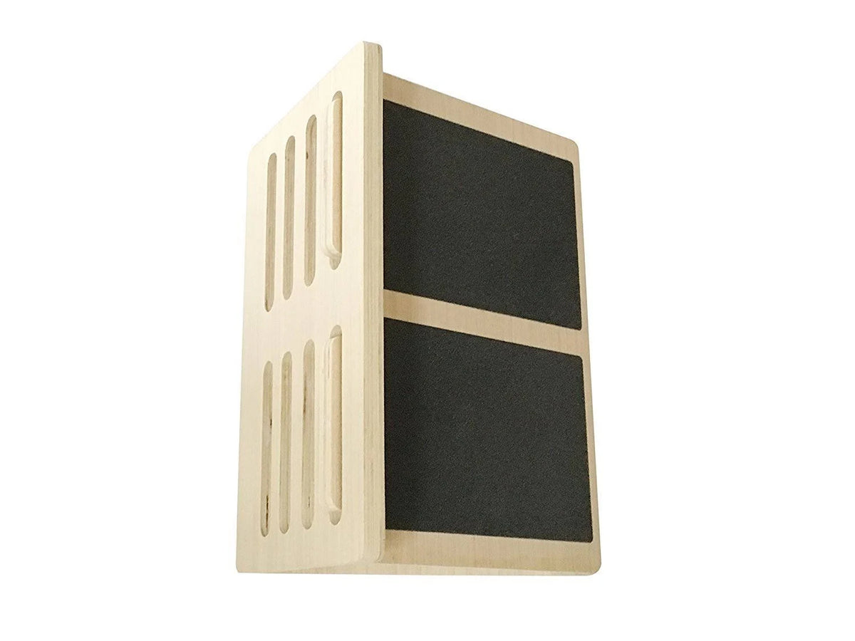 Wooden Slant Board for Calf Stretching, Adjusts to 4 Positions, Non-Slip Surface and Base Q4705