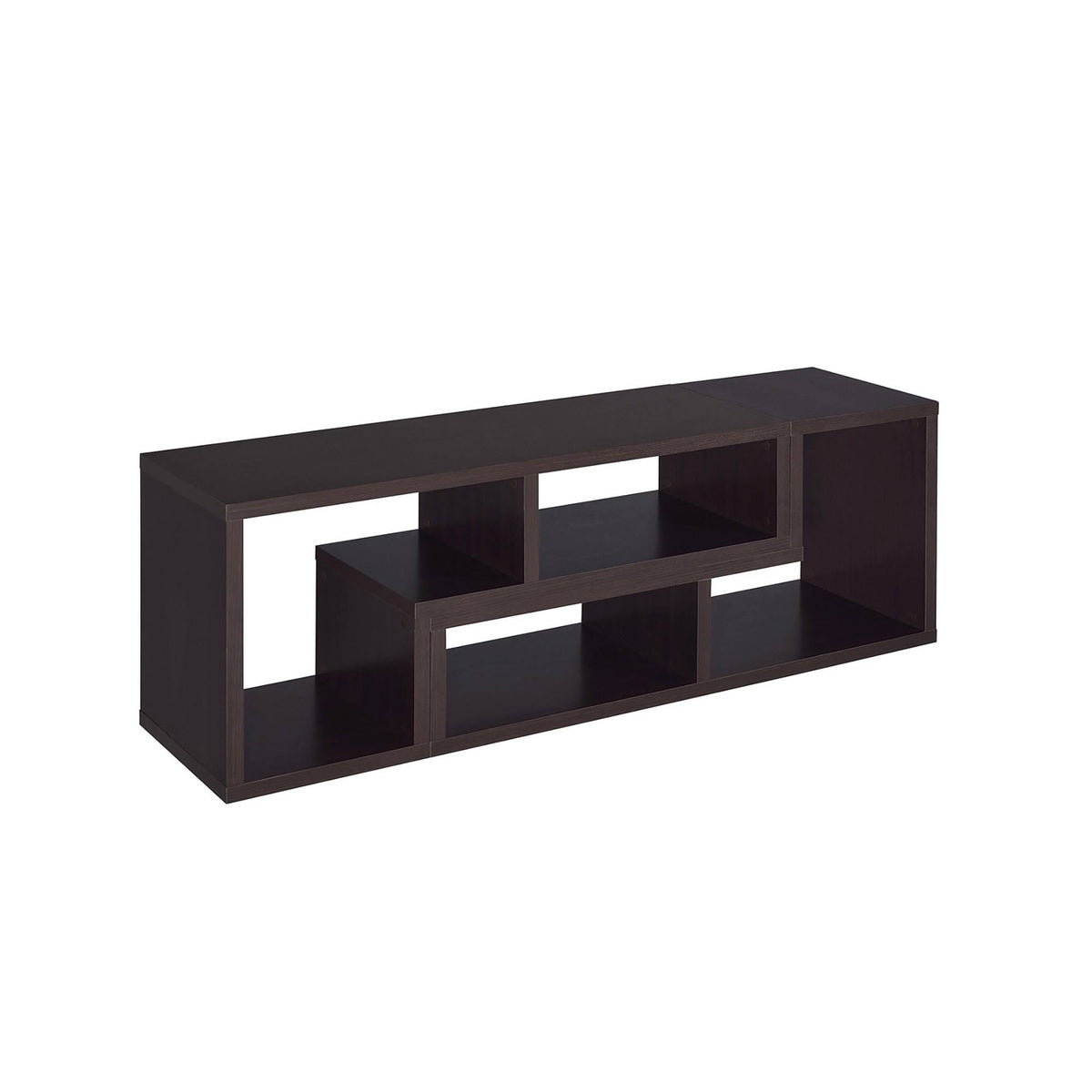 Grey Driftwood 2-Piece L-Shaped Bookcase Set A9009