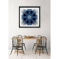 Indigo Framed Giclee Print 38x38 B52805