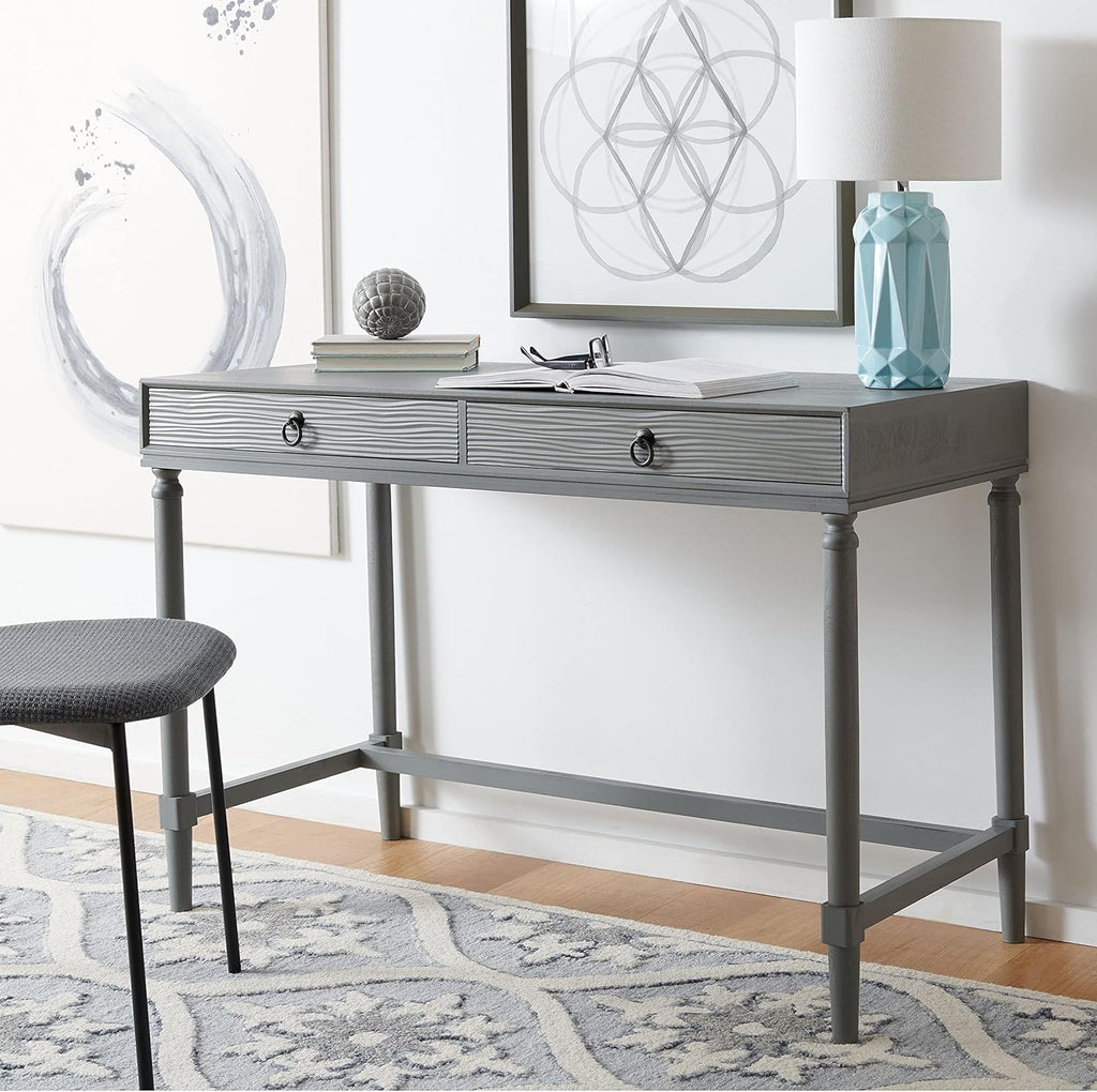 Taupe 2-Drawer Computer Table Desk L521016