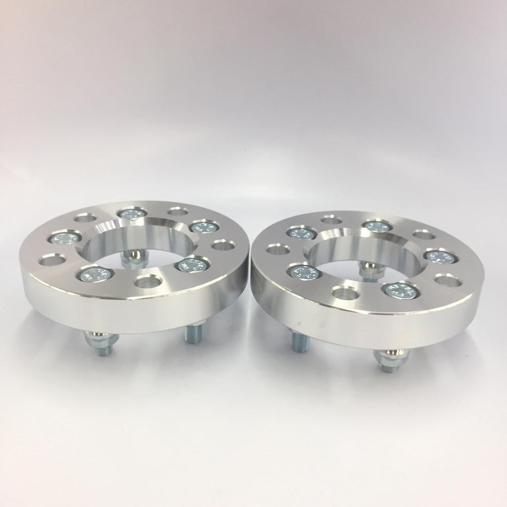 2 Pieces 20mm Wheel Adapters 5x100 Hub to 5x114.3 12x1.5 Studs 67.1mm Center Bore X147