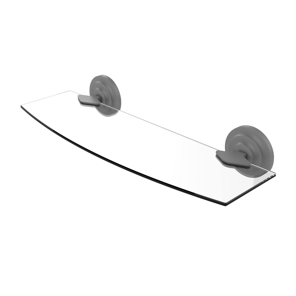18x22 Glass Shelf Satin Brass U18981