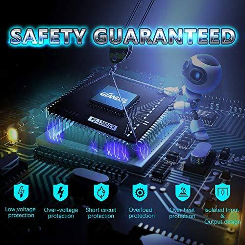 1200W Pure Sine Wave Power Inverter DC 12V to AC 120V with Remote Control USB Port LED Display M6829