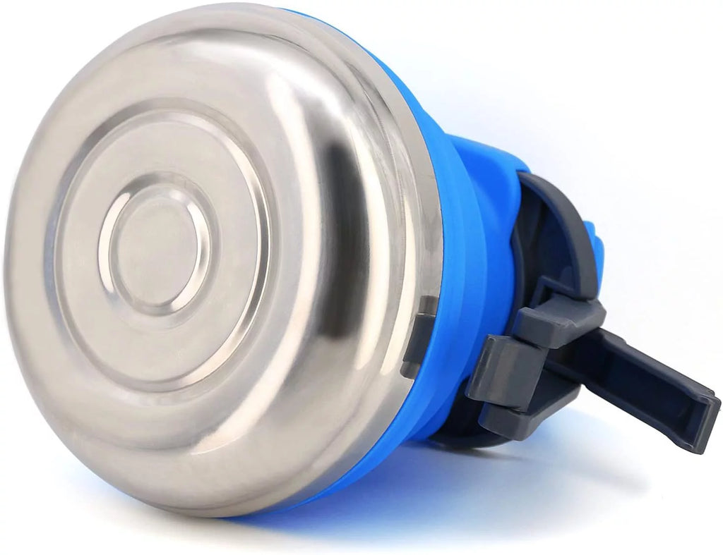 Blue 42 Ounce Collapsible Camping Kettle B48973