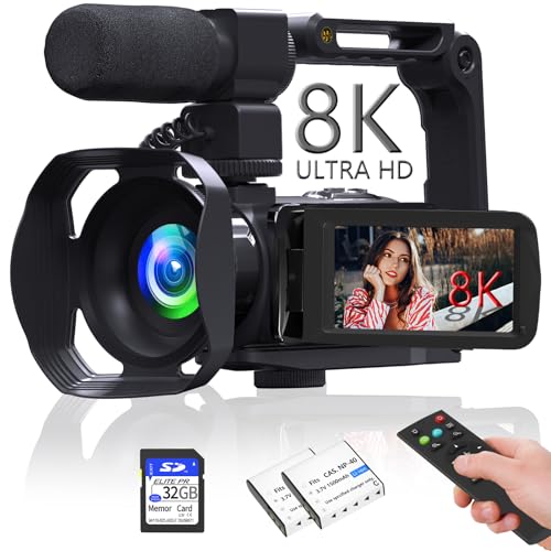 48MP 18X Digital Zoom Camcorder with IR Night Vision L918442