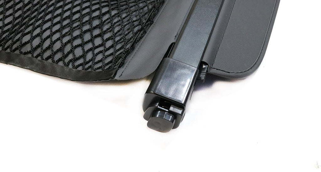 Black Retractable Cargo Cover W8257