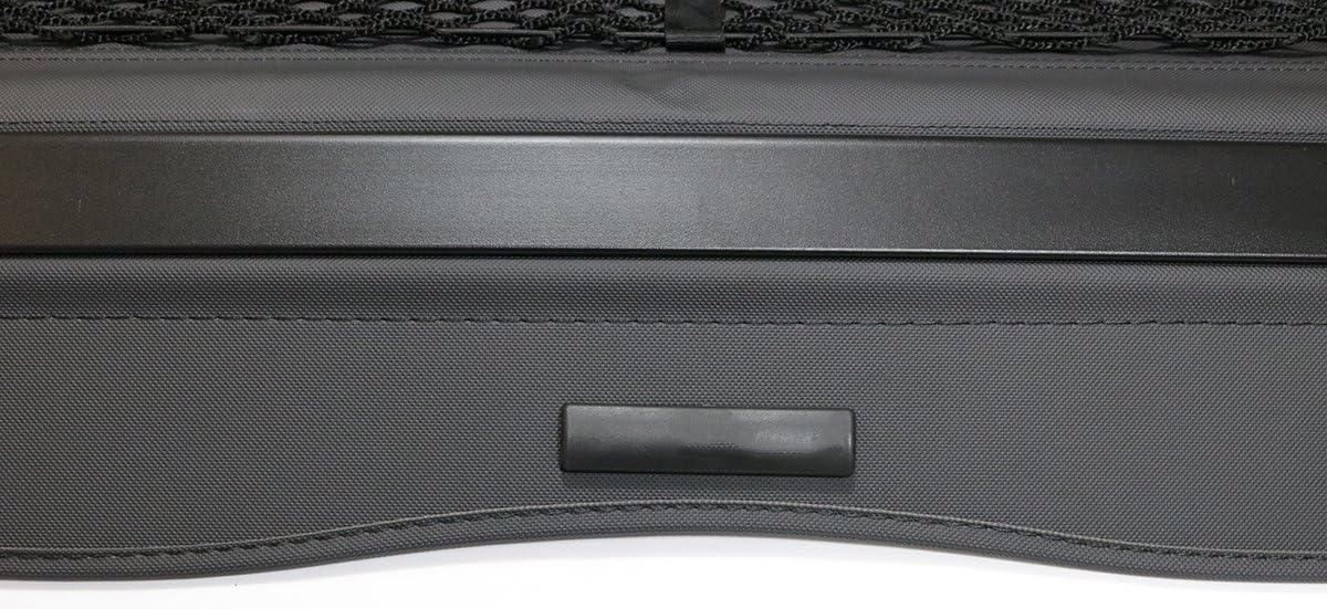 Black Retractable Cargo Cover W8257