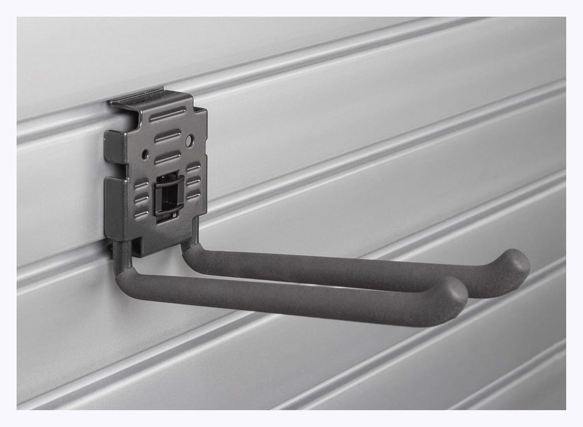 Sports Accessory Kit with Locking Bracket Hooks for Slatwall Panel V361395