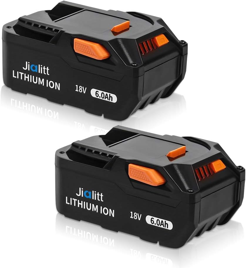 18V 6.0Ah Lithium Ion Replacement Battery (2Pack) V9069