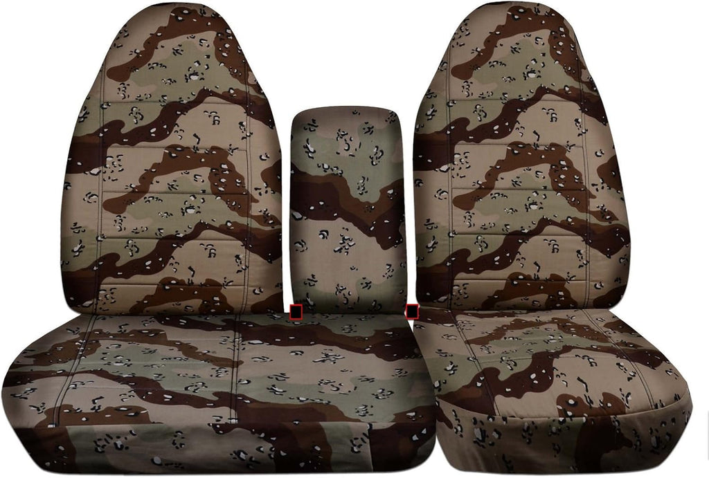 Camo Truck Seat Covers Gray P387088