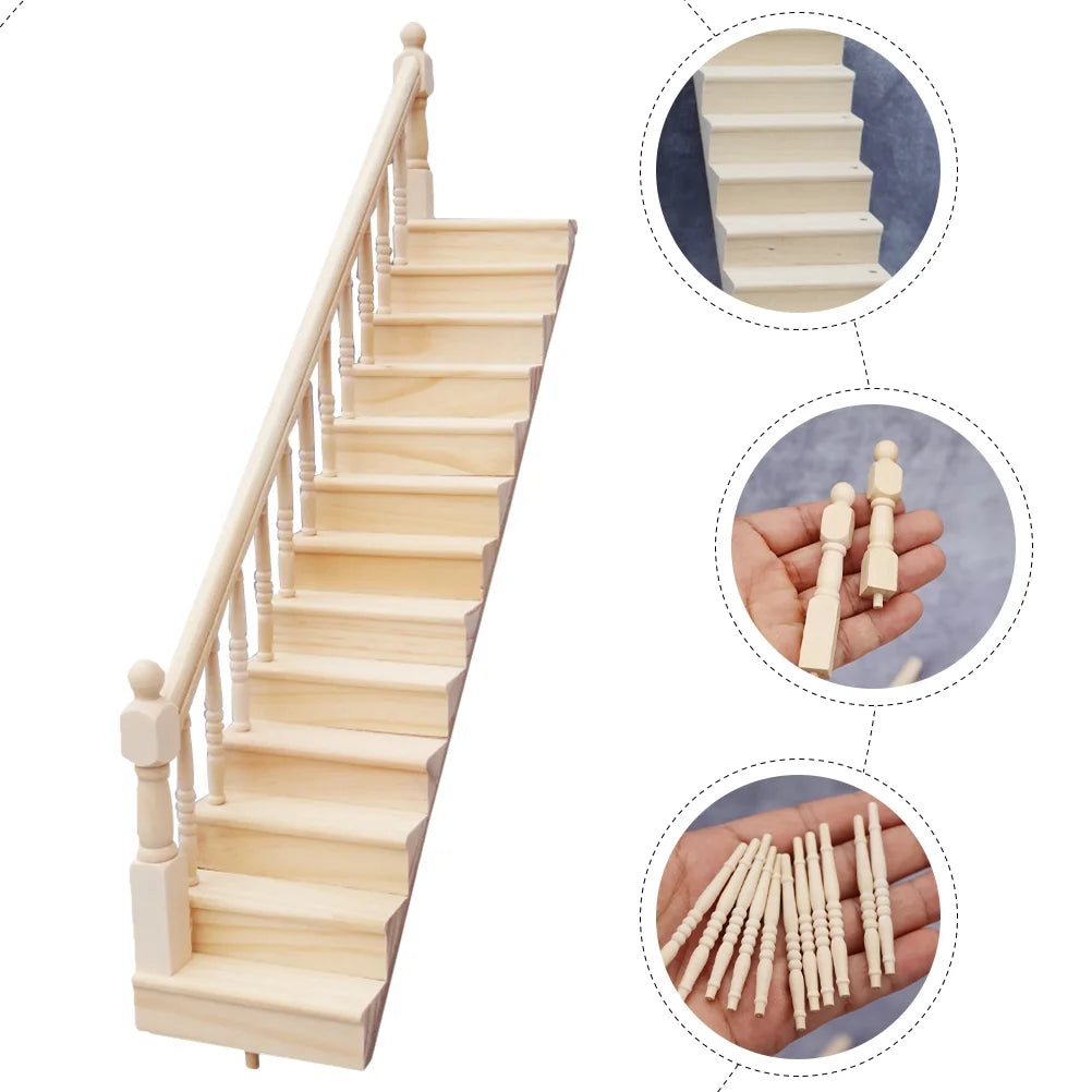Doll Staircase Children Toy Decorative Staircase Model B54139