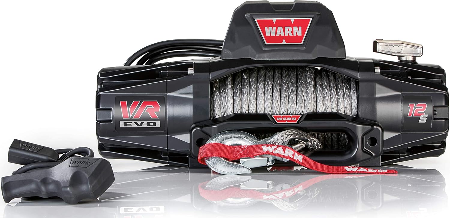 12V DC Electric Winch with Steel Cable Wire Rope S3834