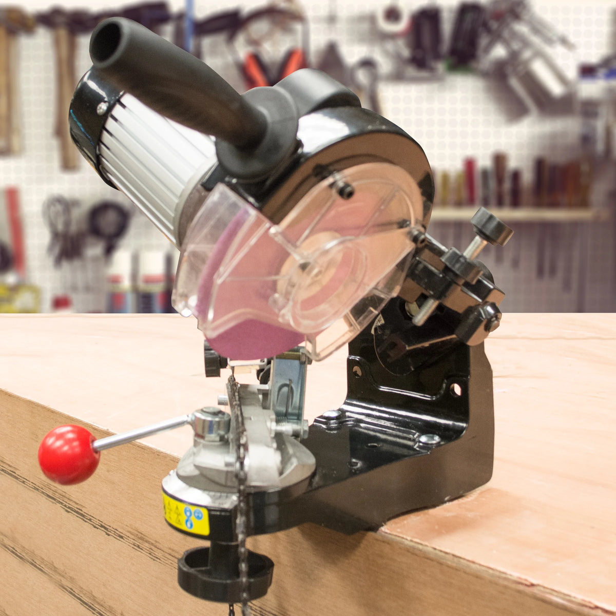 Mountable Bench Top Electric Chain Saw Sharpener V86580