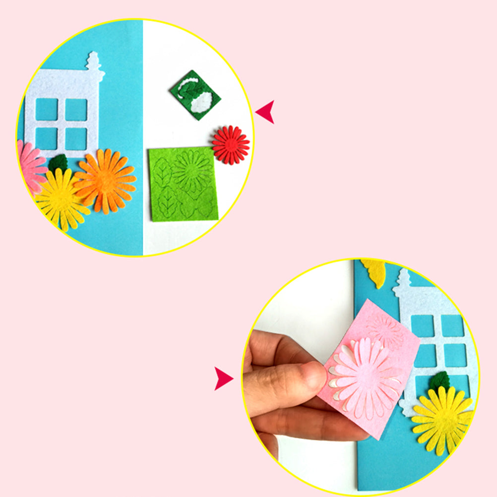4 Pcs Toys Puzzle Manual L9345