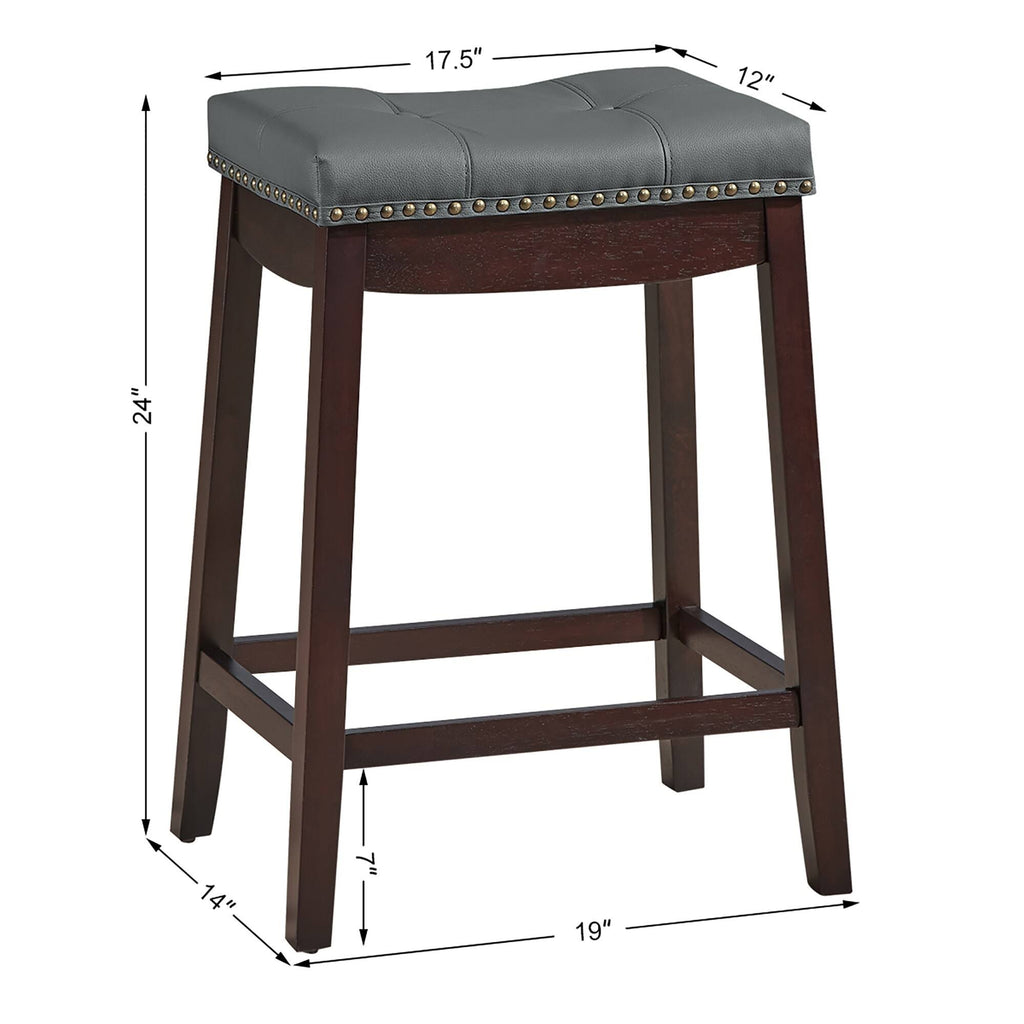 Set of 2 Padded Counter Bar Stool N488698