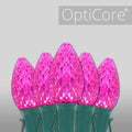 Pink LED Christmas Lights, 50 Lights F24409