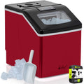 Red Countertop Portable Ice Maker R5497