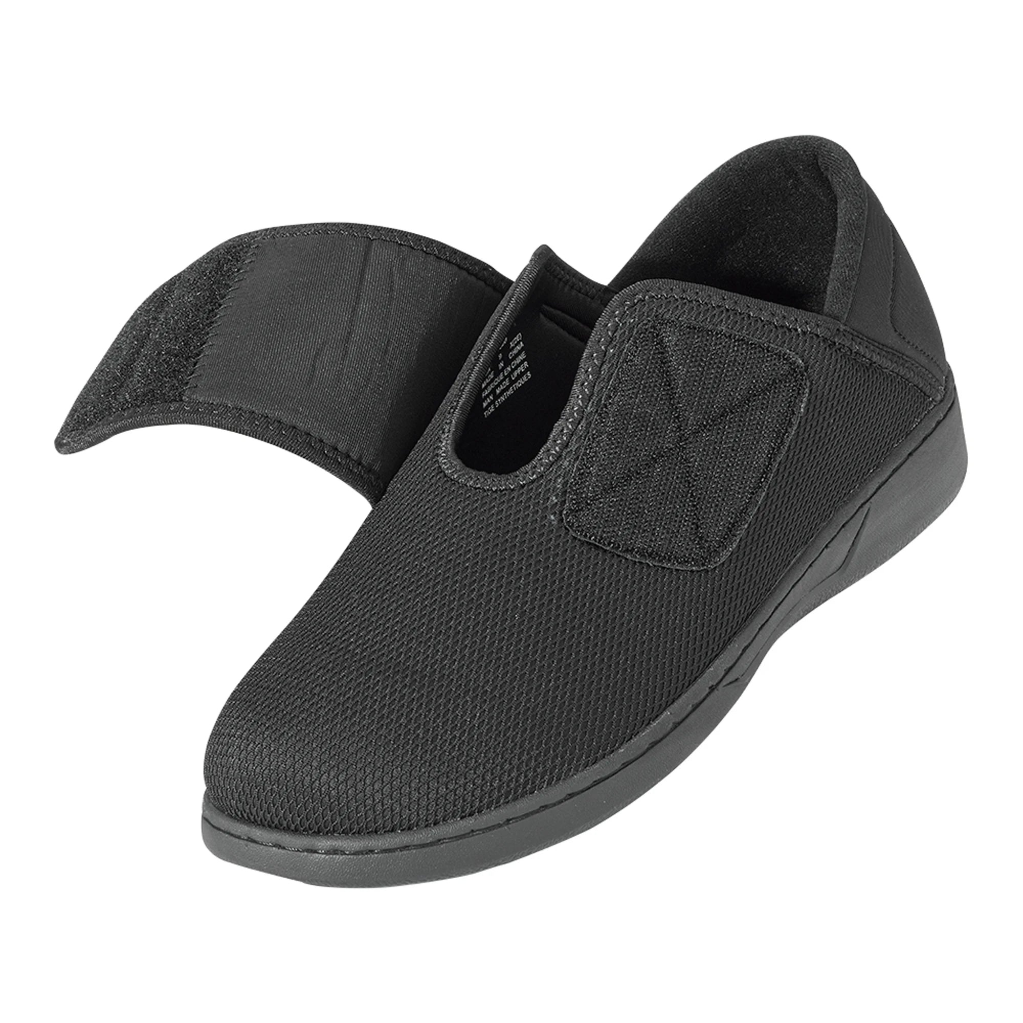 Black Wide Size 11 Adaptive Shoes V537