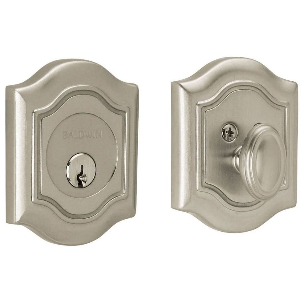 Satin Nickel Deadbolt Single Cylinder R703742
