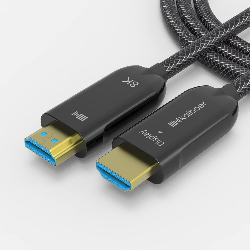 Fiber Optic HDMI Cable 32 Feet 8K HDMI 2.1 48Gbps Pack of 2 G273462