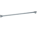 Chrome 51 inch Frameless Shower Door Fixed Panel Wall-to-Glass Support Bar R114675