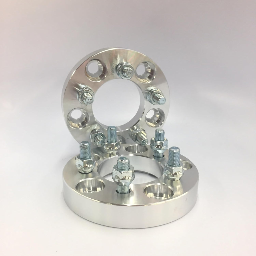 2 Pieces 20mm Wheel Adapters 5x100 Hub to 5x114.3 12x1.5 Studs 67.1mm Center Bore X147