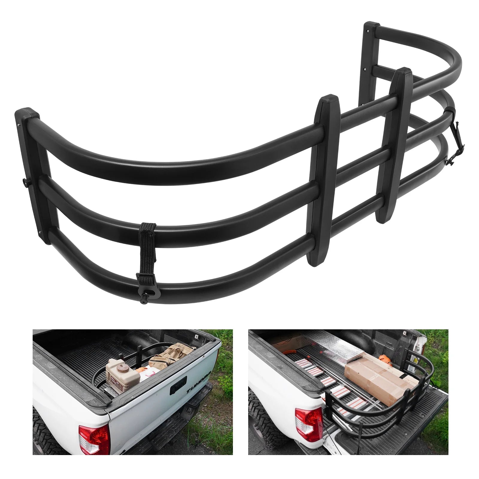 Aluminum Retractable Tailgate Extender, 55.5"-68" B766