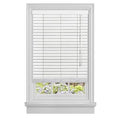 White Faux Wood Venetian Blind E205