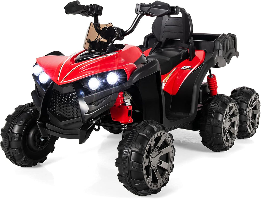 12V Battery Powered 6 Wheels Electric Ride on ATV (Black) X157