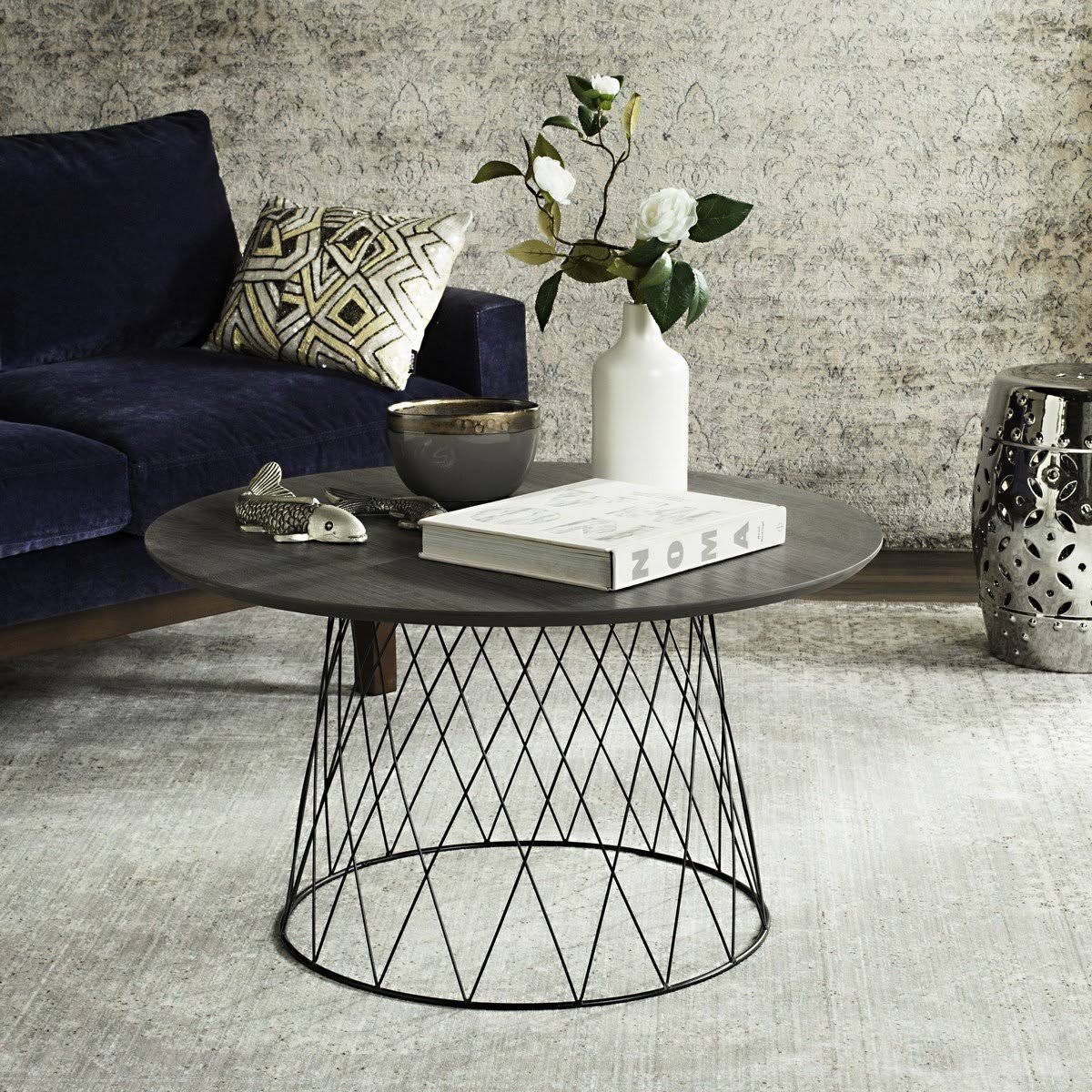 White Lacquer Coffee Table H840491