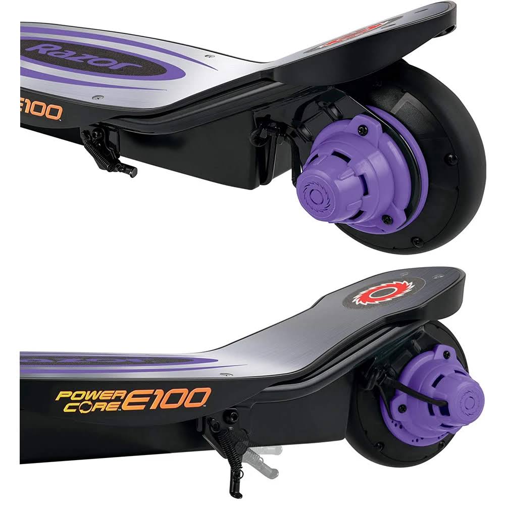 Purple Electric Scooter B7384