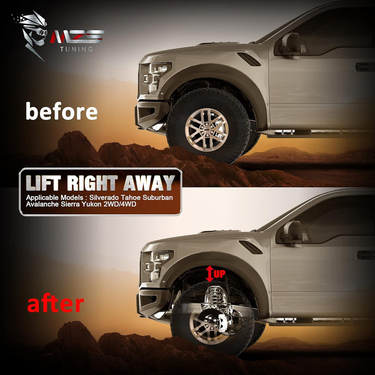 3 inch Front Leveling Lift Kit Pack of 2 P367133