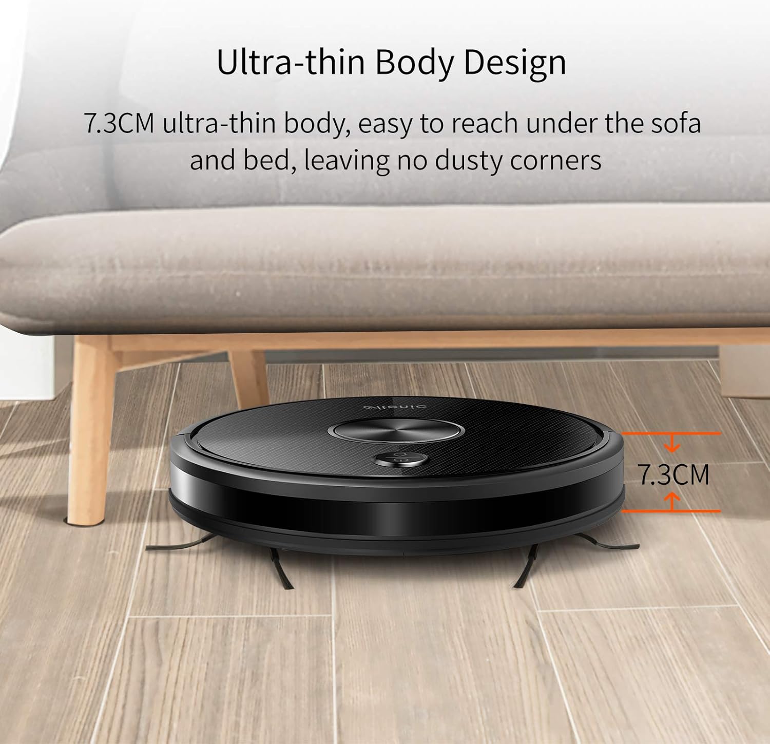 Robot Vacuum Cleaner and Mop, 3000Pa Suction, 150Mins Runtime M234706