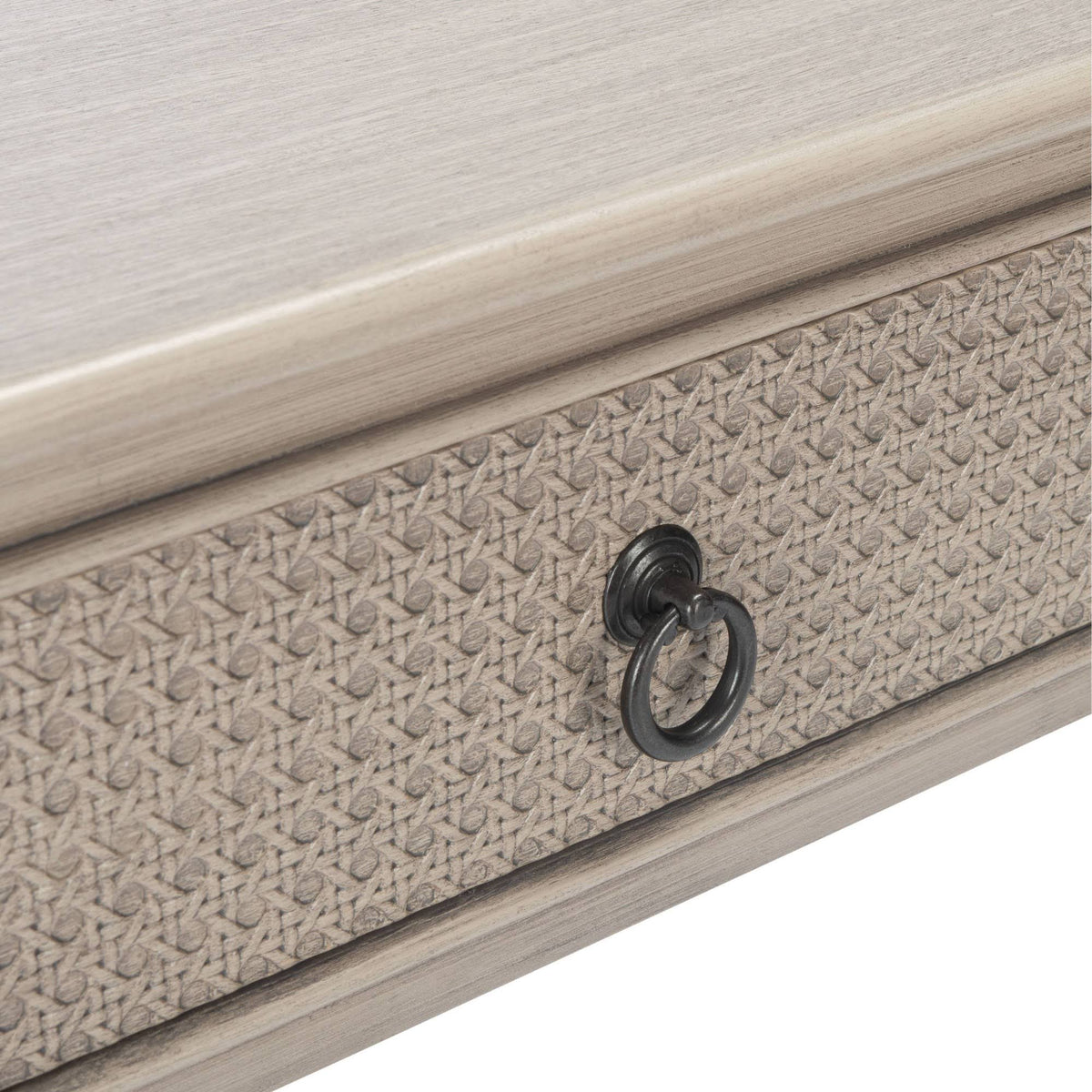 Greige 1 Drawer Accent Table S594
