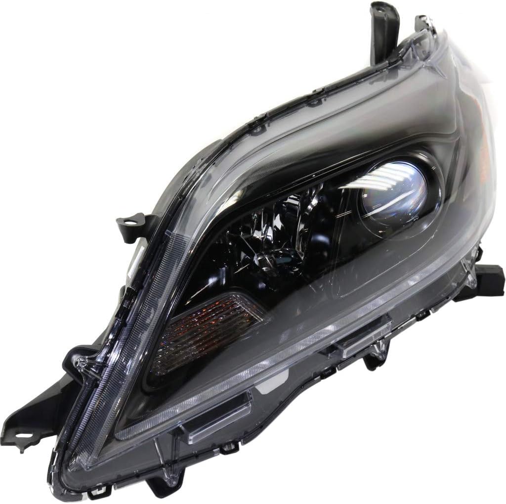 Driver Side Halogen Headlight J3278