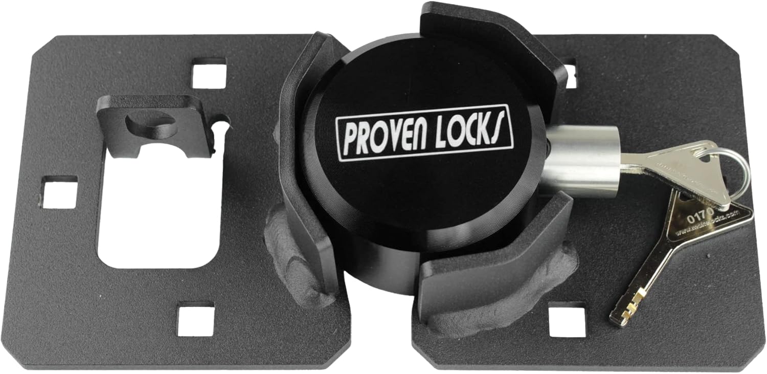 Blue Pack of 2 Puck Lock and Hasp Kit D80875